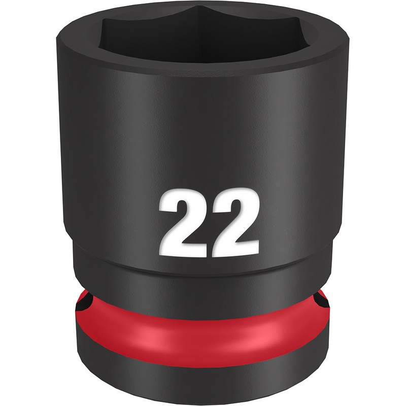 MILWAUKEE SHOCKWAVE Impact Duty 1/2 Drive 22MM Standard 6 Point Socket