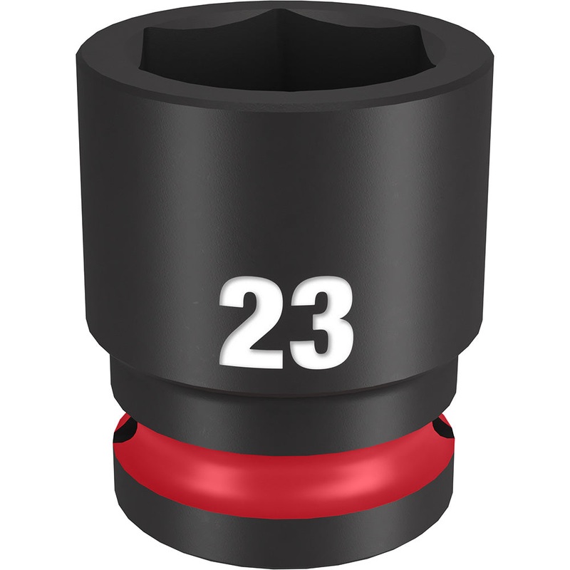 MILWAUKEE SHOCKWAVE Impact Duty 1/2 Drive 23MM Standard 6 Point Socket