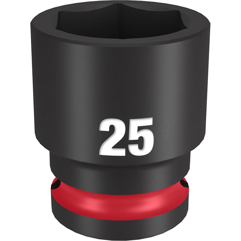 MILWAUKEE SHOCKWAVE Impact Duty 1/2 Drive 25MM Standard 6 Point Socket