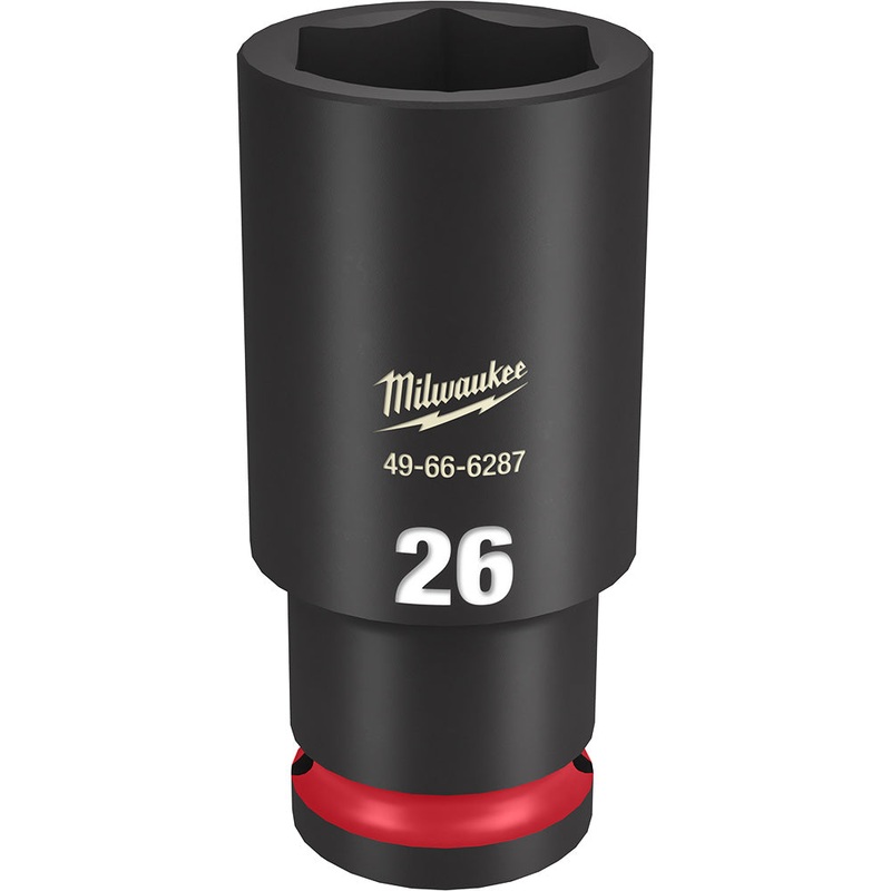 MILWAUKEE SHOCKWAVE Impact Duty 1/2 Drive 26MM Deep 6 Point Socket