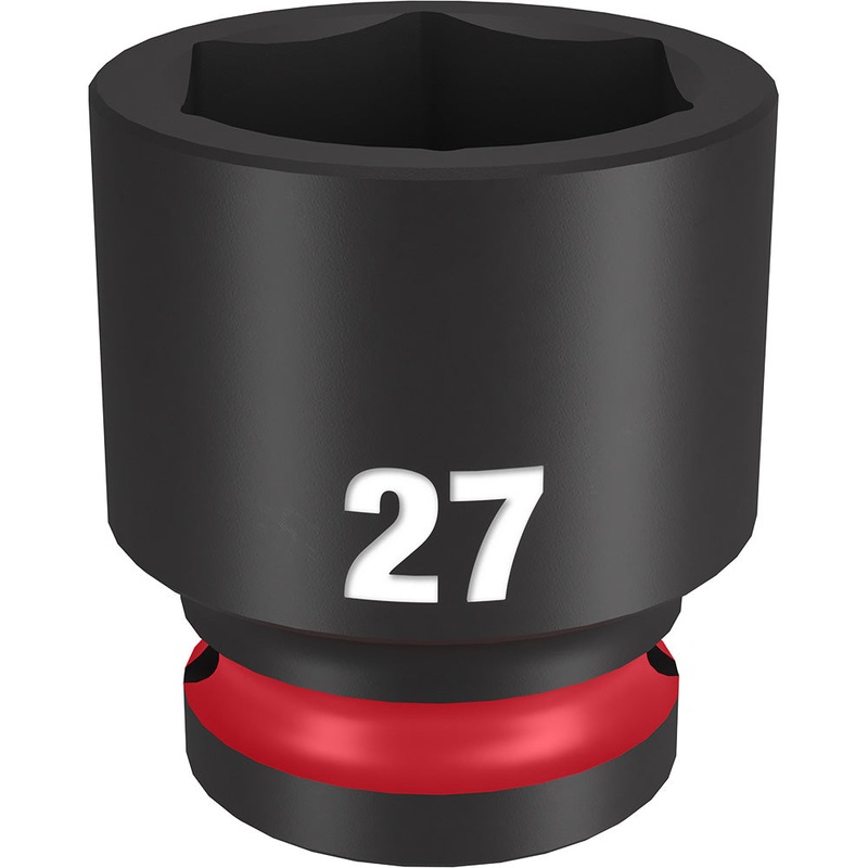 MILWAUKEE SHOCKWAVE Impact Duty 1/2 Drive 27MM Standard 6 Point Socket