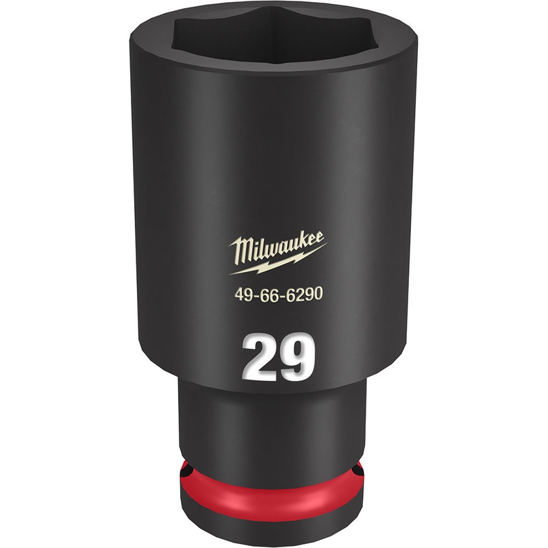 MILWAUKEE SHOCKWAVE Impact Duty 1/2 Drive 29MM Deep 6 Point Socket