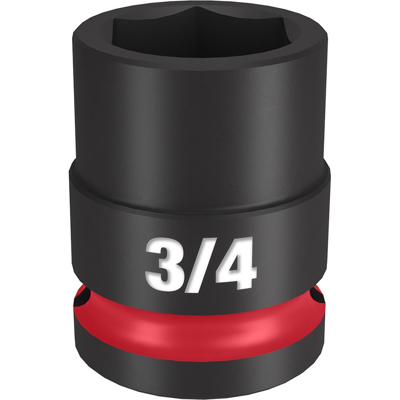 MILWAUKEE SHOCKWAVE Impact Duty 1/2 Drive 3/4 Standard 6 Point Socket