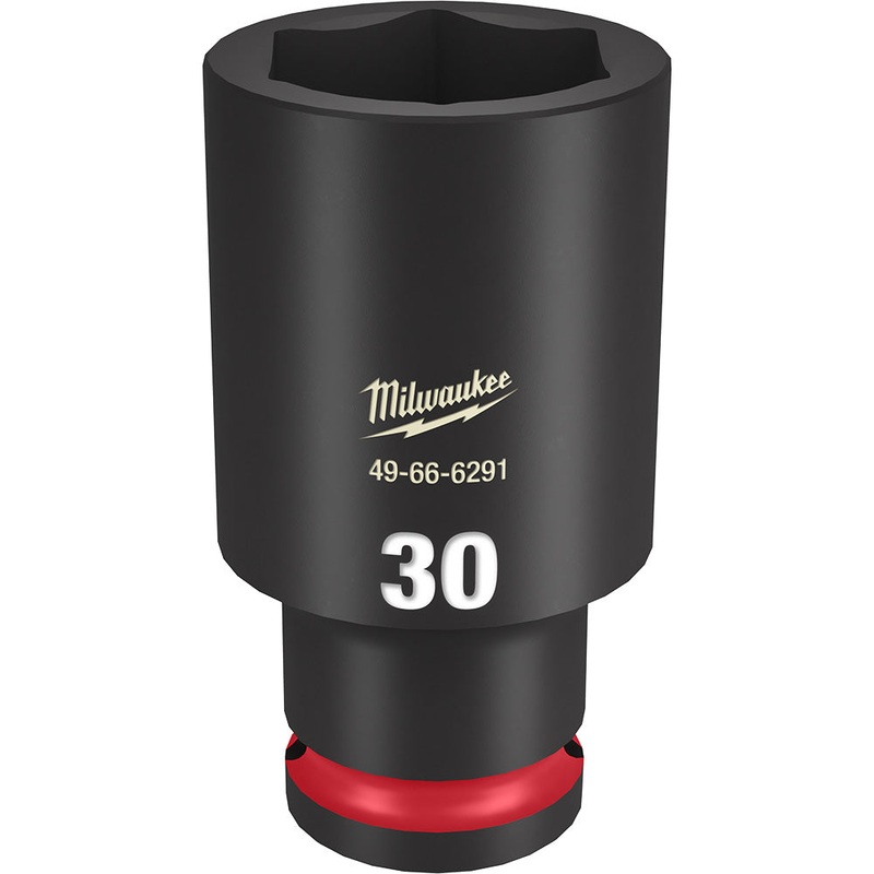 MILWAUKEE SHOCKWAVE Impact Duty 1/2 Drive 30MM Deep 6 Point Socket