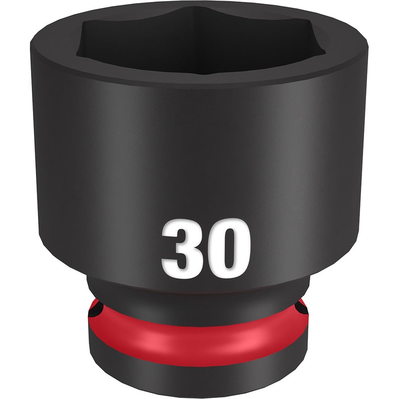 MILWAUKEE SHOCKWAVE Impact Duty 1/2 Drive 30MM Standard 6 Point Socket