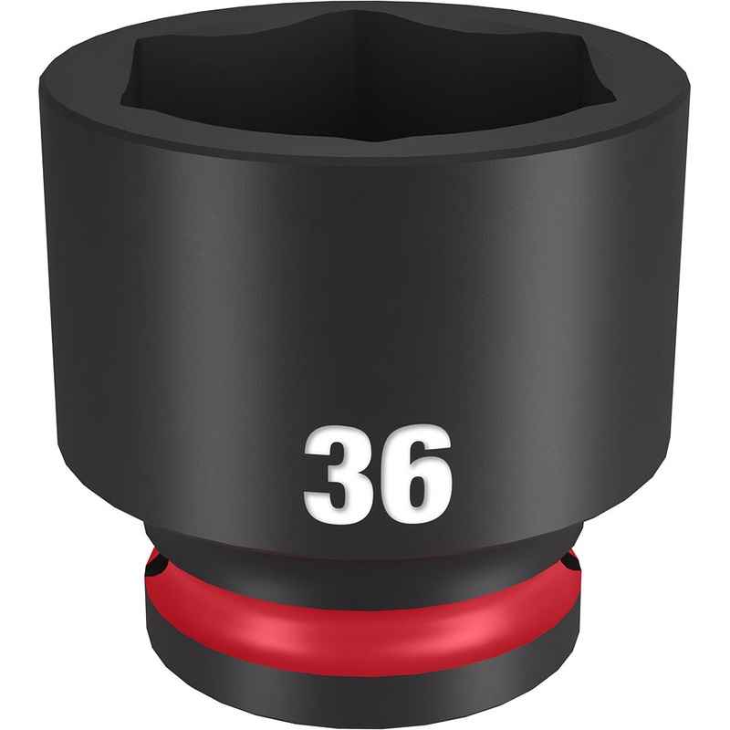 MILWAUKEE SHOCKWAVE Impact Duty 1/2 Drive 36MM Standard 6 Point Socket