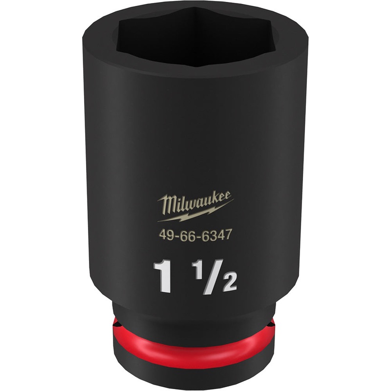 MILWAUKEE SHOCKWAVE Impact Duty 3/4 Drive 1-1/2 Deep 6 Point Socket