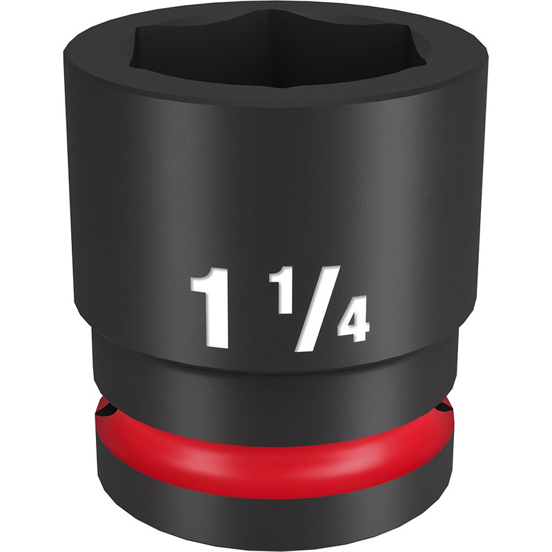 MILWAUKEE SHOCKWAVE Impact Duty 3/4 Drive 1-1/4 Standard 6 Point Socket