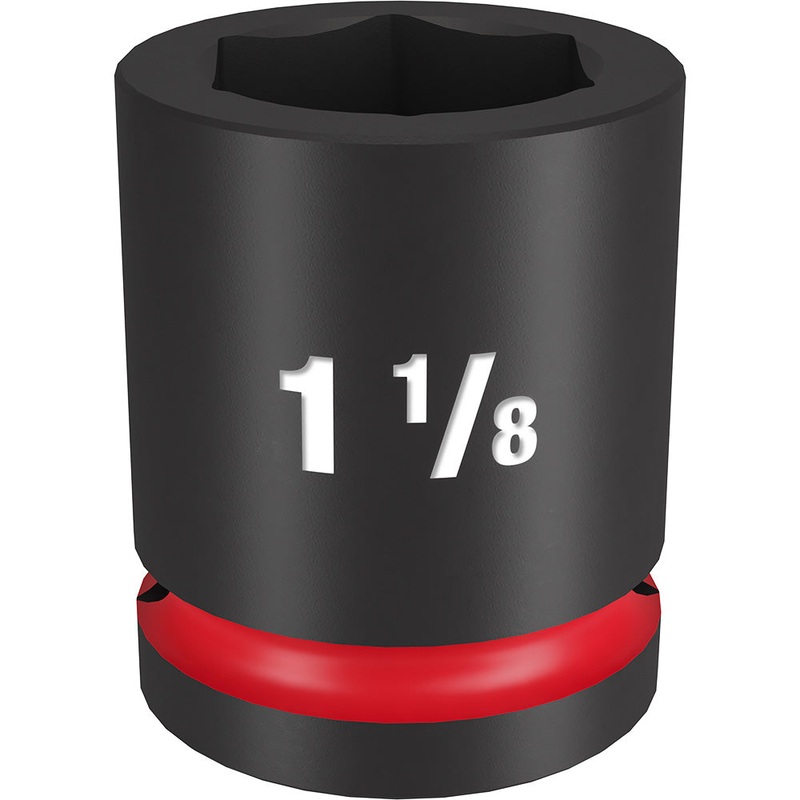MILWAUKEE SHOCKWAVE Impact Duty 3/4 Drive 1-1/8 Standard 6 Point Socket