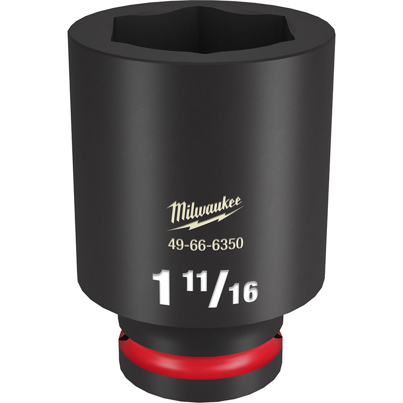 MILWAUKEE SHOCKWAVE Impact Duty 3/4 Drive 1-11/16 Deep 6 Point Socket