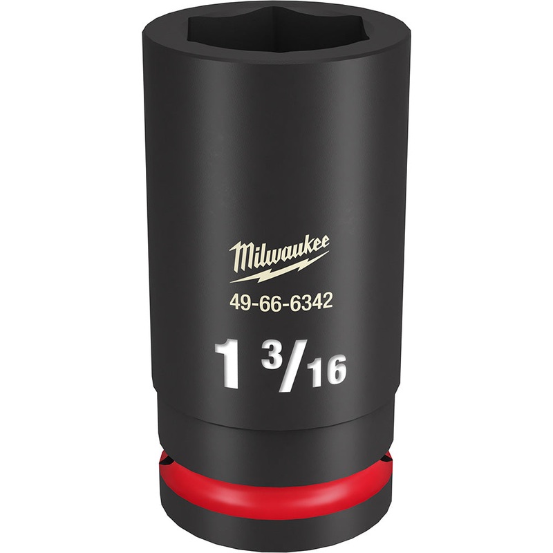 MILWAUKEE SHOCKWAVE Impact Duty 3/4 Drive 1-3/16 Deep 6 Point Socket