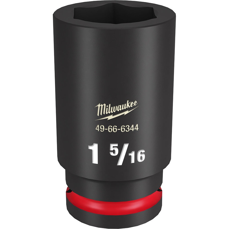 MILWAUKEE SHOCKWAVE Impact Duty 3/4 Drive 1-5/16 Deep 6 Point Socket