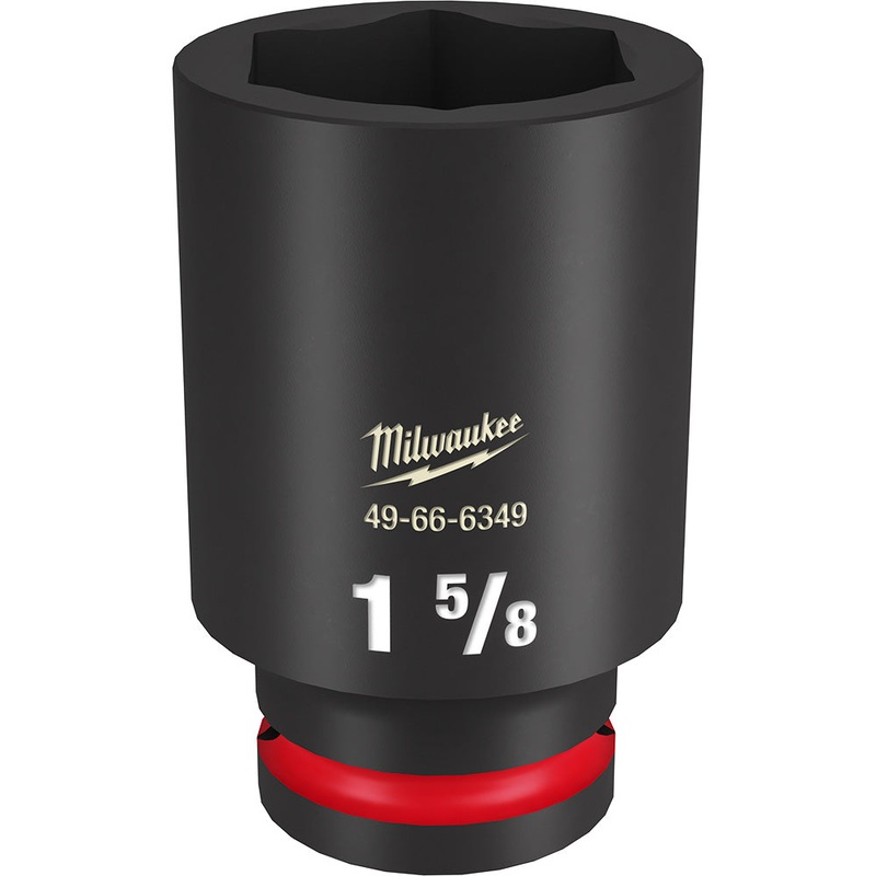MILWAUKEE SHOCKWAVE Impact Duty 3/4 Drive 1-5/8 Deep 6 Point Socket