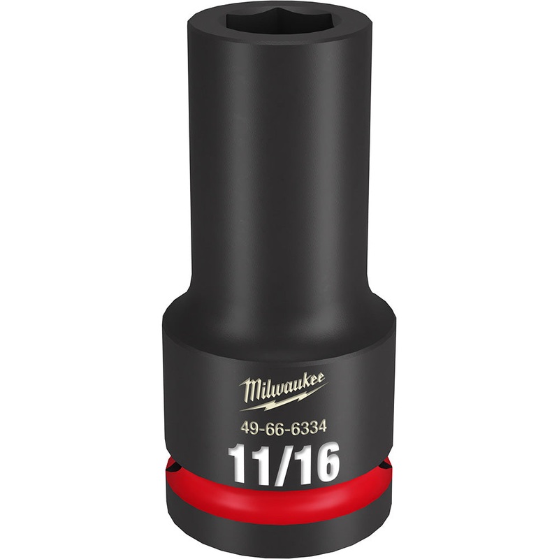 MILWAUKEE SHOCKWAVE Impact Duty 3/4 Drive 11/16 Deep 6 Point Socket