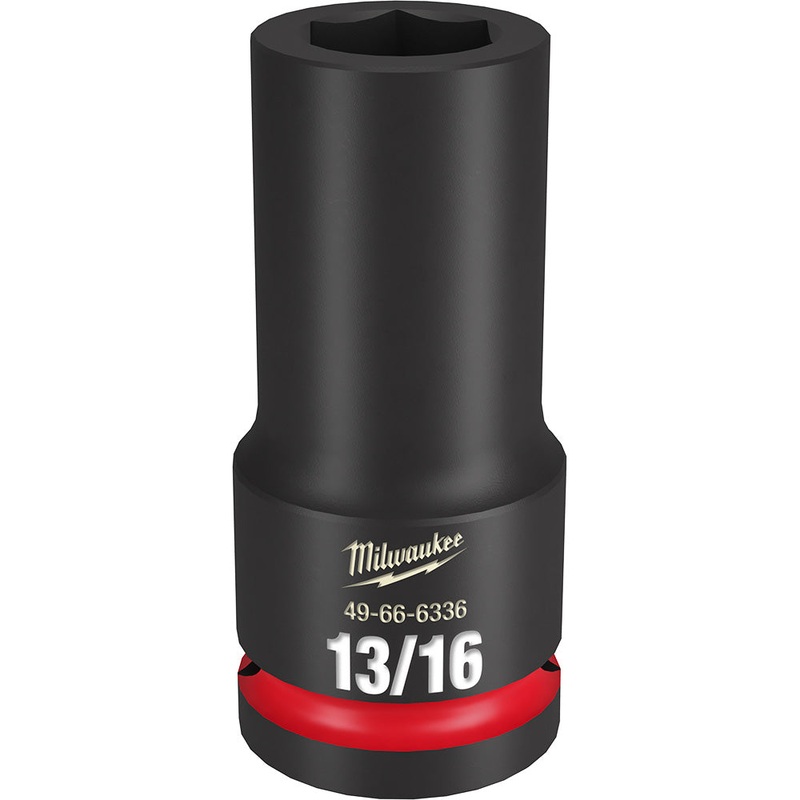 MILWAUKEE SHOCKWAVE Impact Duty 3/4 Drive 13/16 Deep 6 Point Socket