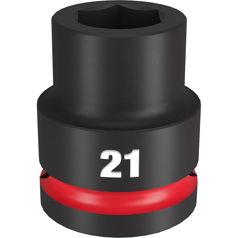 MILWAUKEE SHOCKWAVE Impact Duty 3/4 Drive 21MM Standard 6 Point Socket