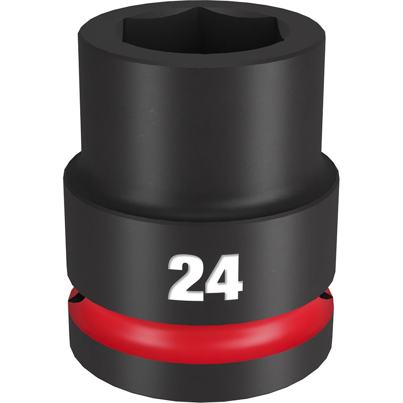 MILWAUKEE SHOCKWAVE Impact Duty 3/4 Drive 24MM Standard 6 Point Socket