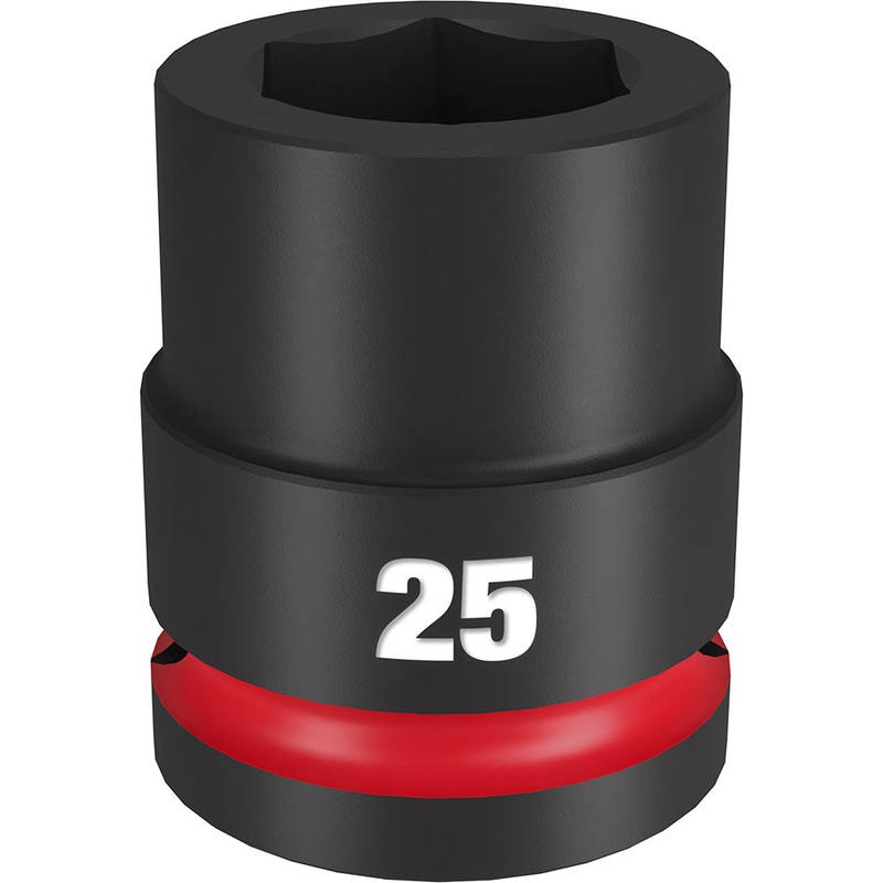 MILWAUKEE SHOCKWAVE Impact Duty 3/4 Drive 25MM Standard 6 Point Socket