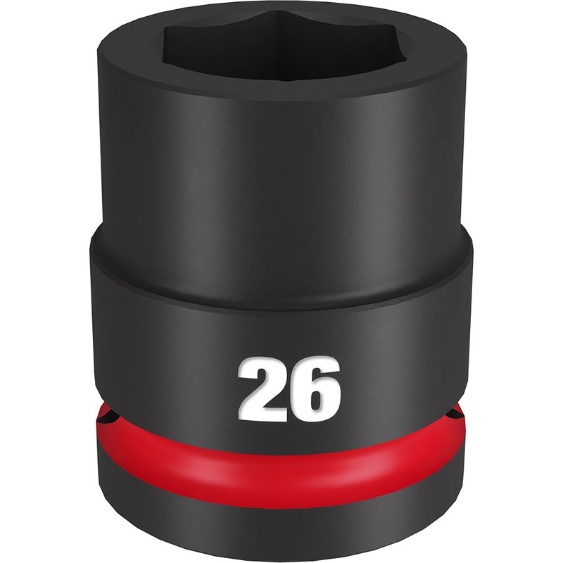 MILWAUKEE SHOCKWAVE Impact Duty 3/4 Drive 26MM Standard 6 Point Socket