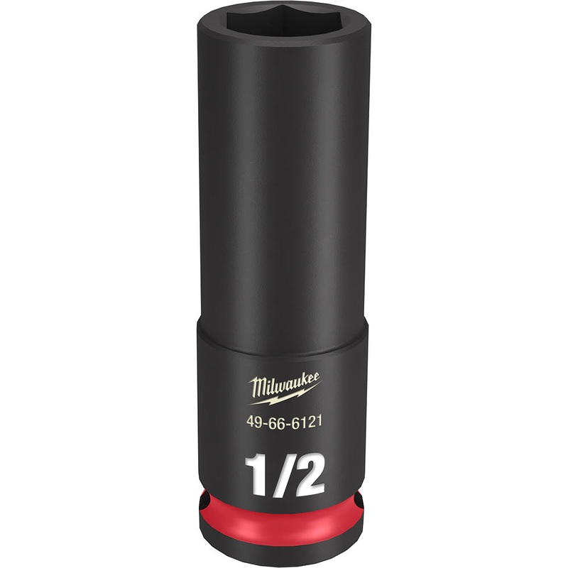 MILWAUKEE SHOCKWAVE Impact Duty 3/8 Drive 1/2 Deep 6 Point Socket