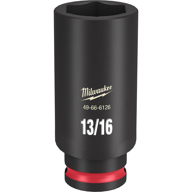 MILWAUKEE SHOCKWAVE Impact Duty 3/8 Drive 13/16 Deep 6 Point Socket