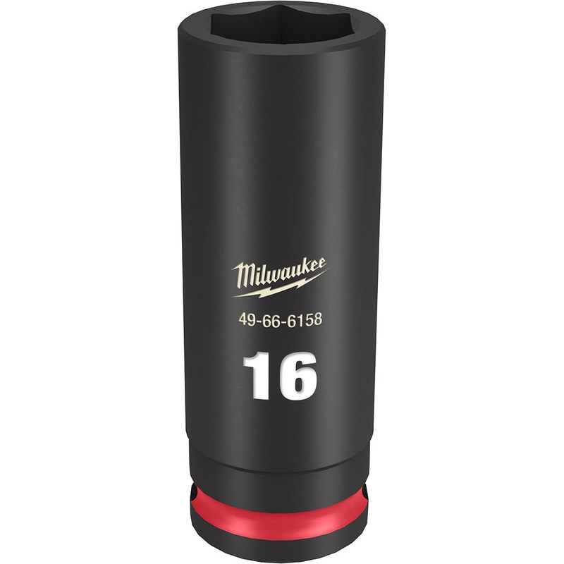 MILWAUKEE SHOCKWAVE Impact Duty 3/8 Drive 14MM Deep 6 Point Socket