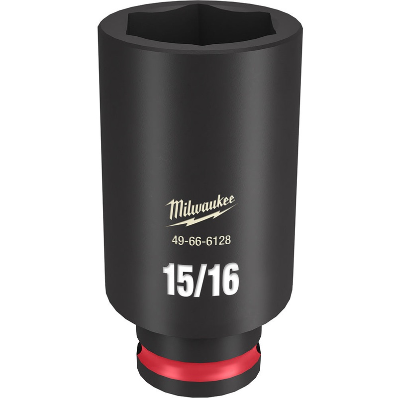 MILWAUKEE SHOCKWAVE Impact Duty 3/8 Drive 15/16 Deep 6 Point Socket