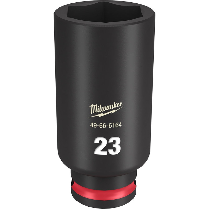 MILWAUKEE SHOCKWAVE Impact Duty 3/8 Drive 23MM Deep 6 Point Socket