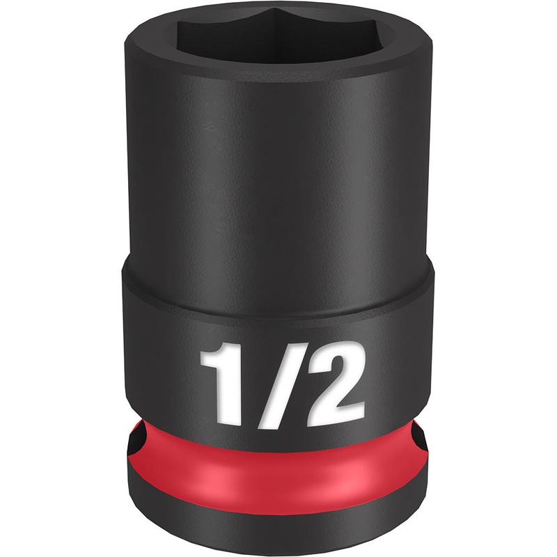 MILWAUKEE SHOCKWAVE Impact Duty 3/8 Drive 1/2 Standard 6 Point Socket