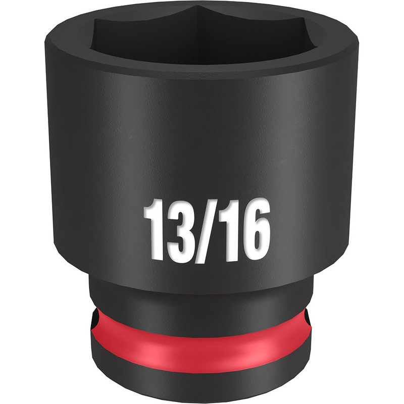 MILWAUKEE SHOCKWAVE Impact Duty 3/8 Drive 13/16 Standard 6 Point Socket
