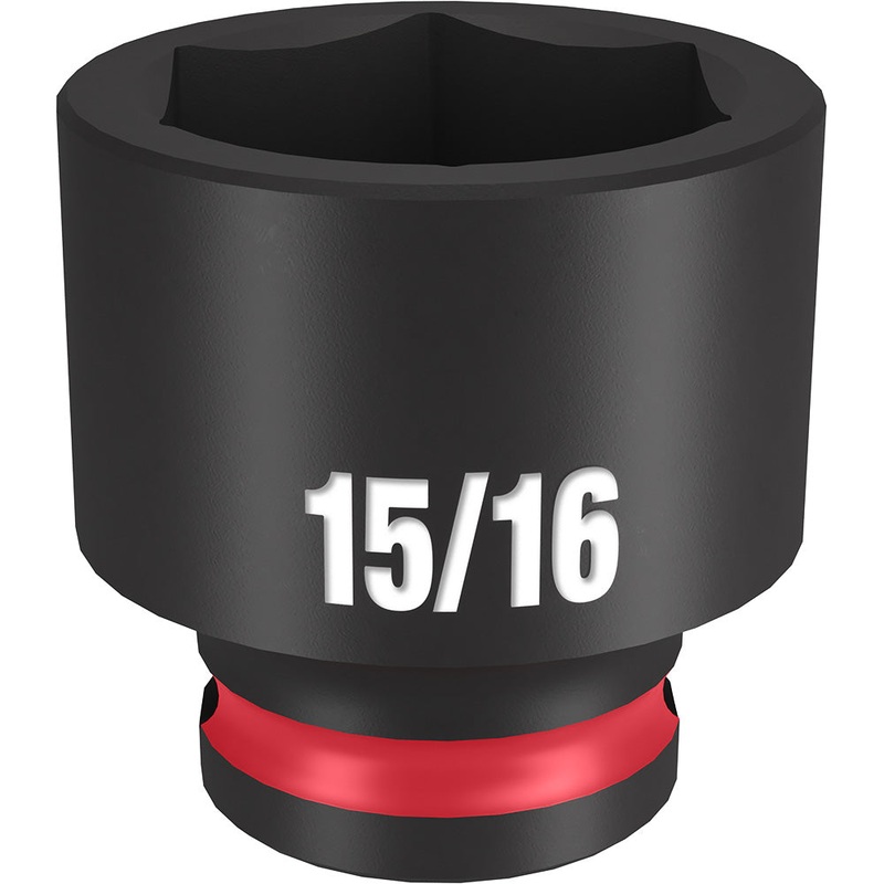 MILWAUKEE SHOCKWAVE Impact Duty 3/8 Drive 15/16 Standard 6 Point Socket