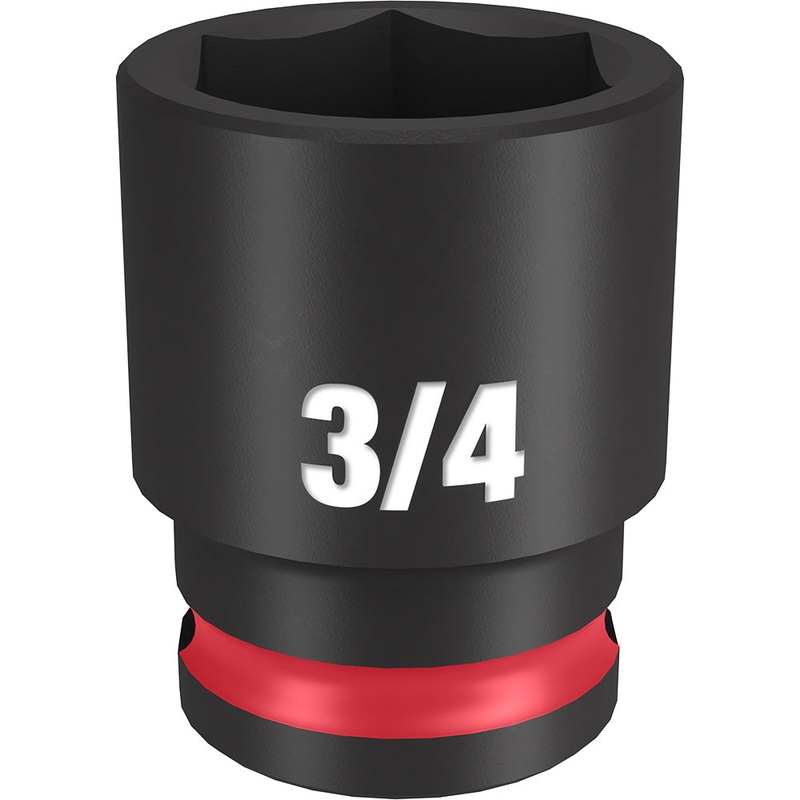 MILWAUKEE SHOCKWAVE Impact Duty 3/8 Drive 3/4 Standard 6 Point Socket