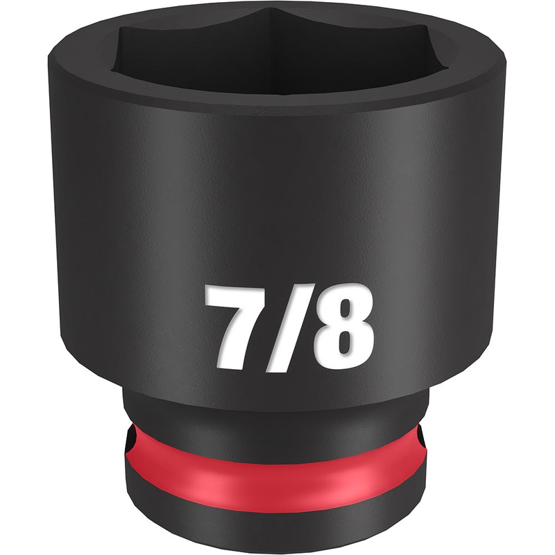 MILWAUKEE SHOCKWAVE Impact Duty 3/8 Drive 7/8 Standard 6 Point Socket