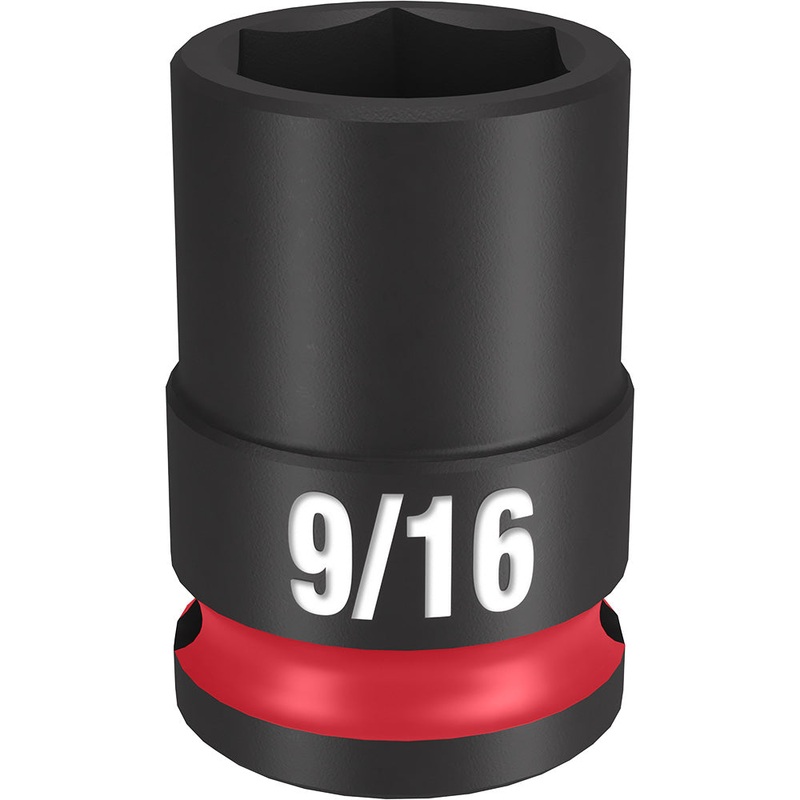 MILWAUKEE SHOCKWAVE Impact Duty 3/8 Drive 9/16 Standard 6 Point Socket