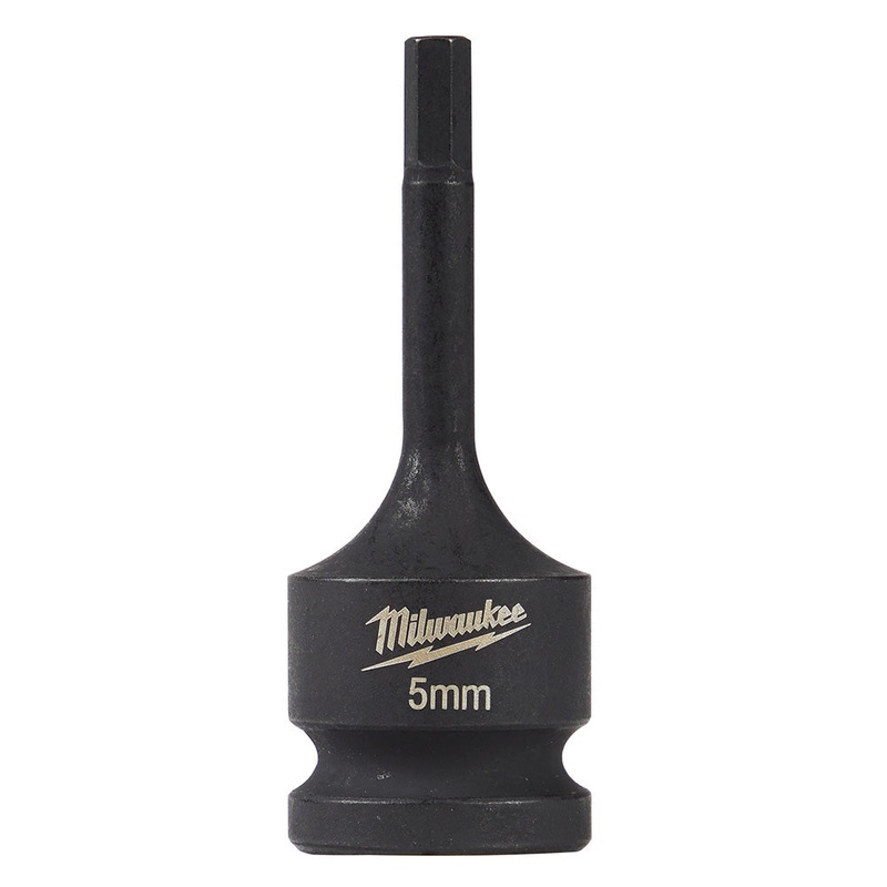 MILWAUKEE Shockwave Lineman’s 1/2 Drive – 5mm Hex Bit Socket