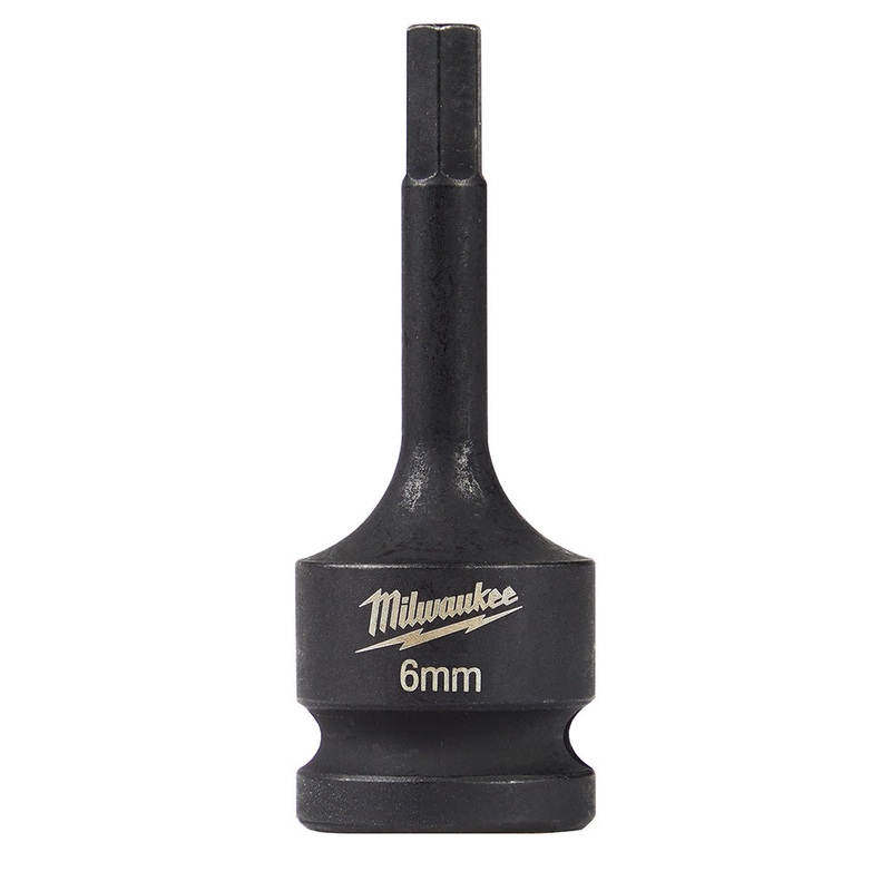 MILWAUKEE Shockwave Lineman’s 1/2 Drive – 6mm Hex Bit Socket