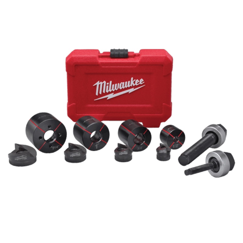 MILWAUKEE EXACT 1/2 – 1-1/4 Knockout Set