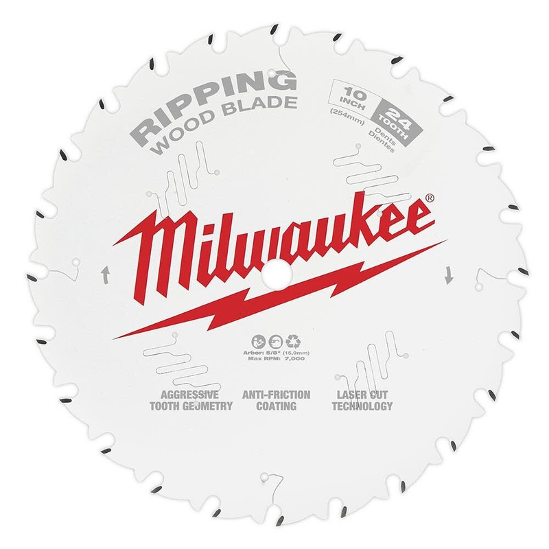 MILWAUKEE 10 24T Circular Saw Wood Cutting Blade