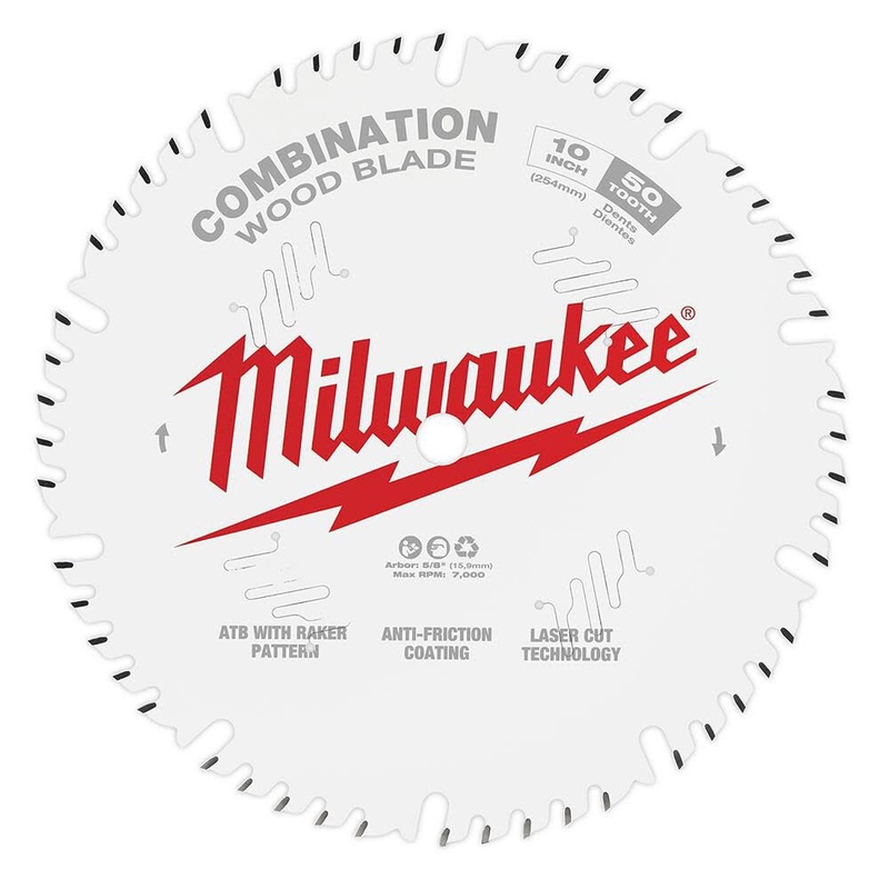 MILWAUKEE 10 50T Circular Saw Wood Cutting Blade