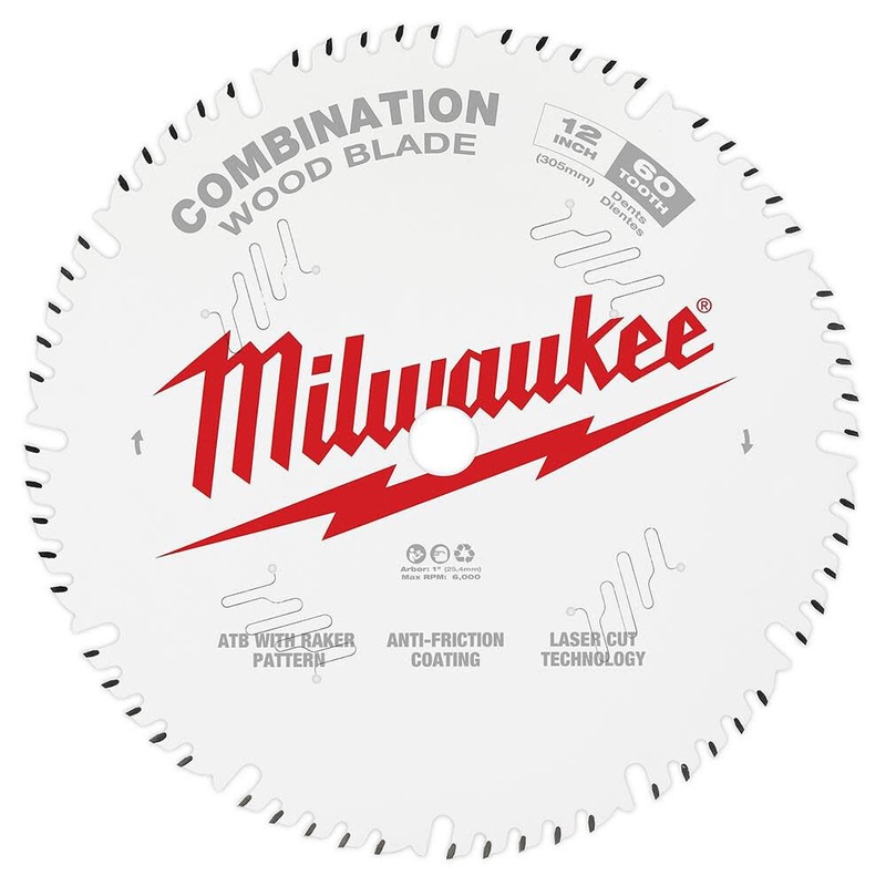 MILWAUKEE 12 60T Circular Saw Wood Cutting Blade