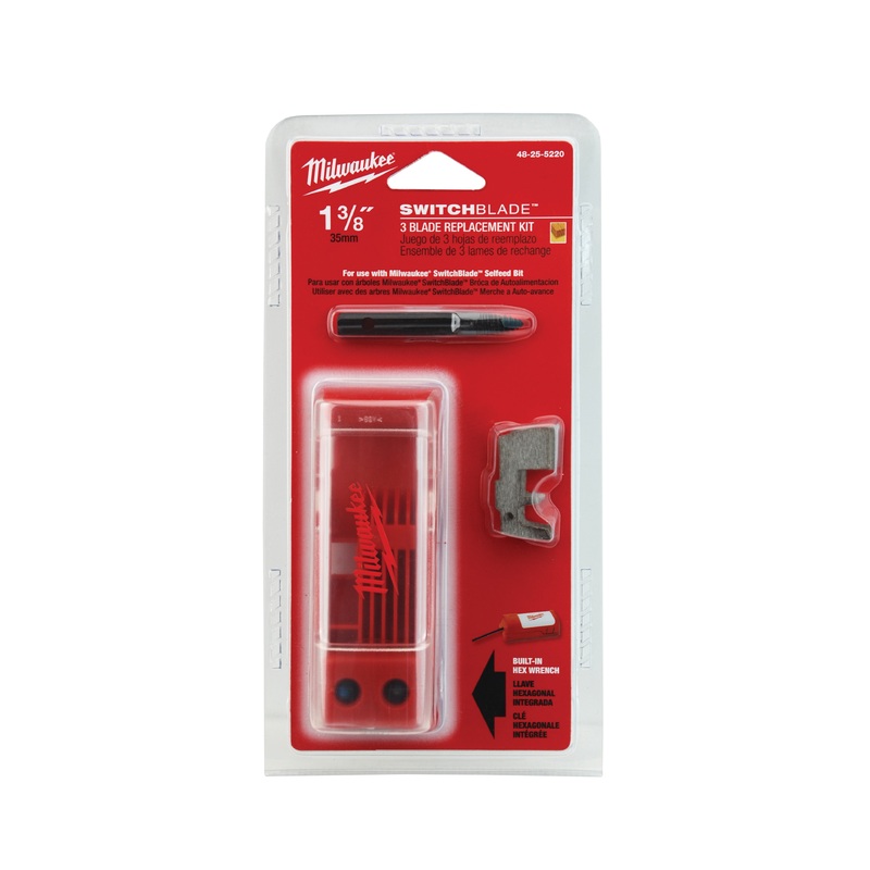 MILWAUKEE SWITCHBLADE 3 Blade Replacement 1-3/8 Kit